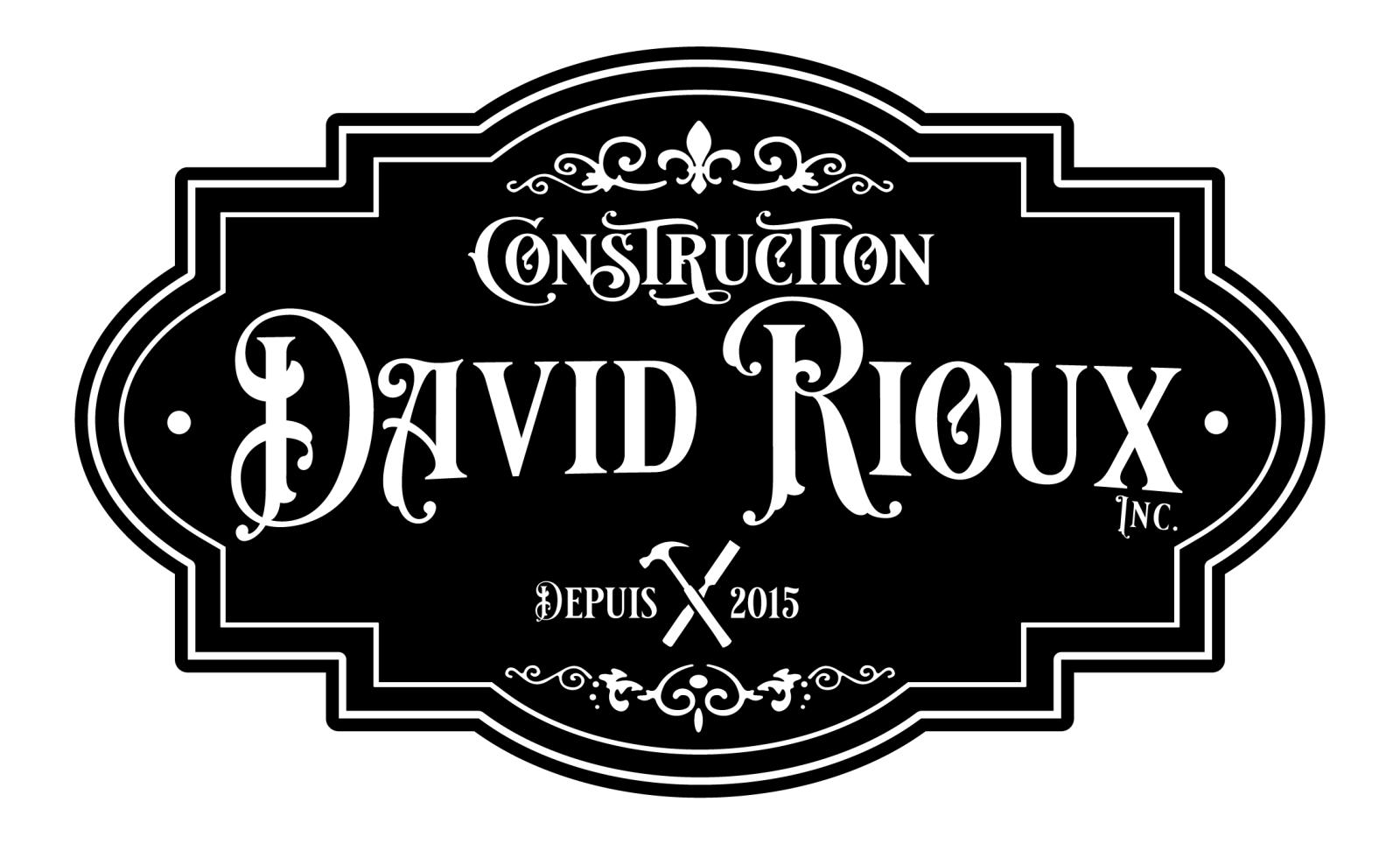 Construction David Rioux inc. Logo